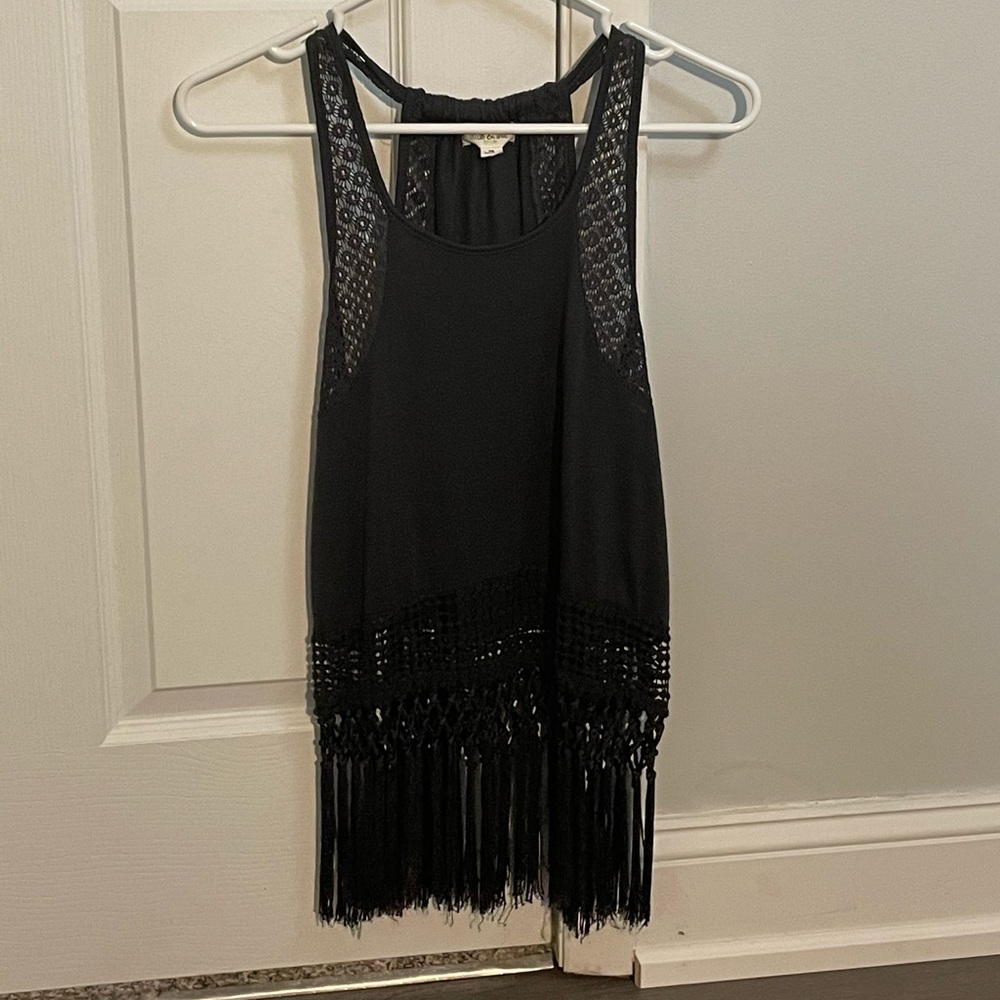 Fringed Tank Top